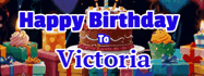 Happy Birthday Victoria GIF