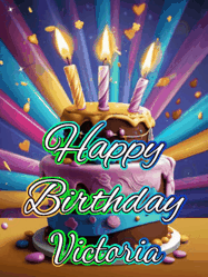 Happy Birthday Victoria GIF