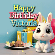 Happy Birthday Victoria GIF