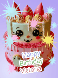 Happy Birthday Victoria GIF