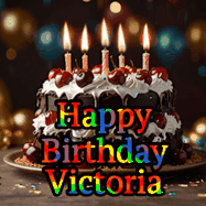 Happy Birthday Victoria GIF