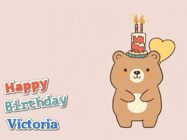 Happy Birthday Victoria GIF