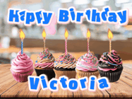 Happy Birthday Victoria GIF