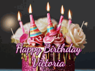 Happy Birthday Victoria GIF