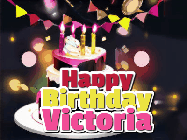 Happy Birthday Victoria GIF