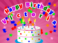 Happy Birthday Victoria GIF