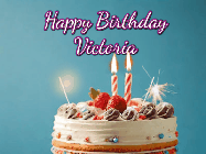 Happy Birthday Victoria GIF