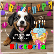 Happy Birthday Victoria GIF
