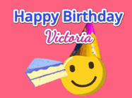 Happy Birthday Victoria GIF