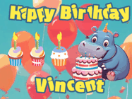 Happy Birthday Vincent GIF