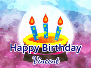 Happy Birthday Vincent GIF