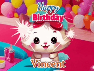 Happy Birthday Vincent GIF