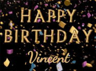 Happy Birthday Vincent GIF
