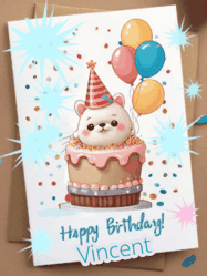 Happy Birthday Vincent GIF