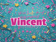 Happy Birthday Vincent GIF