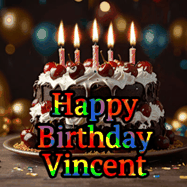 Happy Birthday Vincent GIF