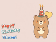 Happy Birthday Vincent GIF