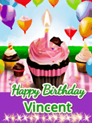 Happy Birthday Vincent GIF