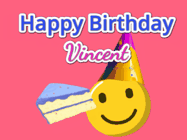 Happy Birthday Vincent GIF