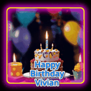 Happy Birthday Vivian GIF