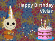 Happy Birthday Vivian GIF