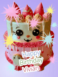 Happy Birthday Vivian GIF