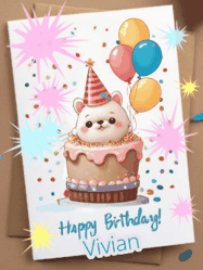 Happy Birthday Vivian GIF
