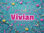 Happy Birthday Vivian GIF