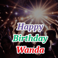 Happy Birthday Wanda GIF