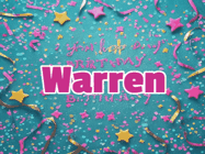 Happy Birthday Warren GIF