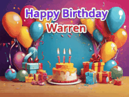 Happy Birthday Warren GIF