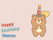 Happy Birthday Warren GIF