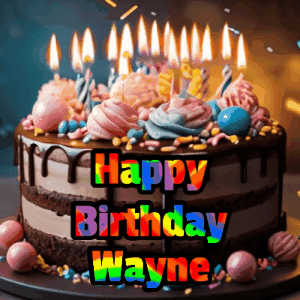 Happy Birthday Wayne GIF 60