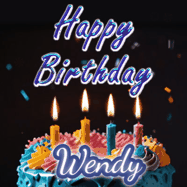 Happy Birthday Wendy GIF