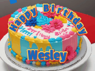 Happy Birthday Wesley GIF
