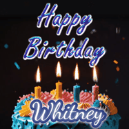 Happy Birthday Whitney GIF
