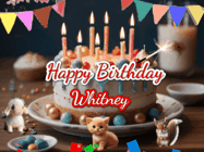 Happy Birthday Whitney GIF