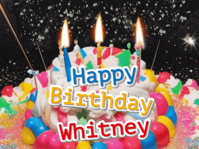 Happy Birthday Whitney GIF 93