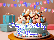 Happy Birthday William GIF