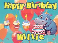 Happy Birthday Willie GIF