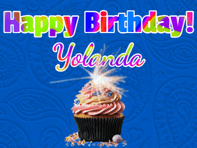 Happy Birthday Yolanda GIF 139