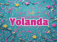 Happy Birthday Yolanda GIF