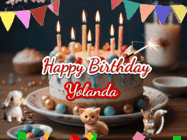 Happy Birthday Yolanda GIF