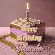 Happy Birthday Yolanda GIF