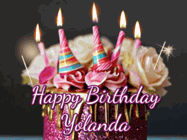 Happy Birthday Yolanda GIF