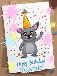 Happy Birthday Yolanda GIF