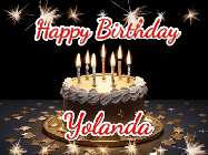 Happy Birthday Yolanda GIF