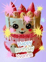 Happy Birthday Yvonne GIF