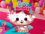 Happy Birthday Zach GIF