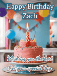 Happy Birthday Zach GIF